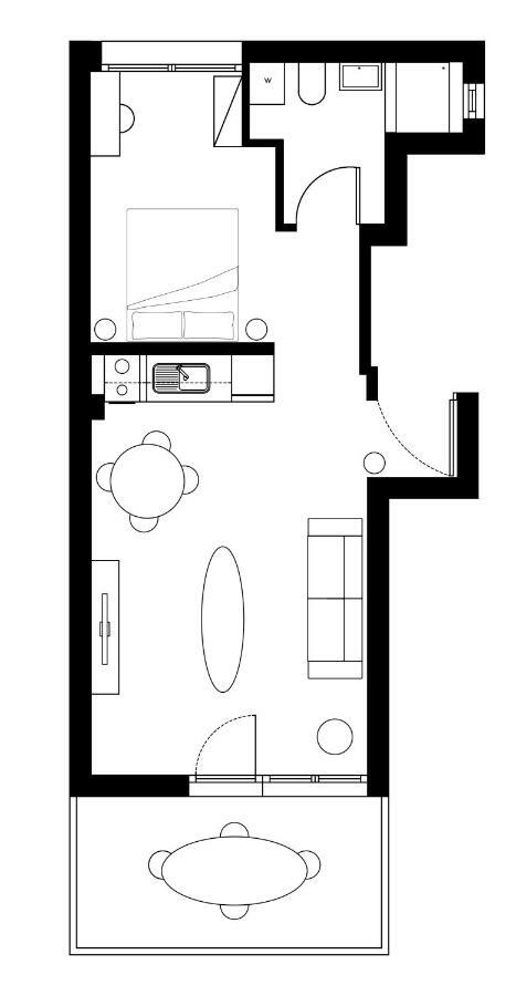 Central Penthouse Lejlighed Thessaloníki Eksteriør billede